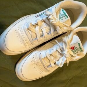 Reebok Club C White Sneakers